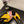 CC 25 Platform Slide Yellow Cloth Sheepskin 34737