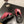 CC 25 Platform Slide Red Cloth Sheepskin 334746