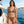 Loewe Two-Piece Bikini Brown White 203031