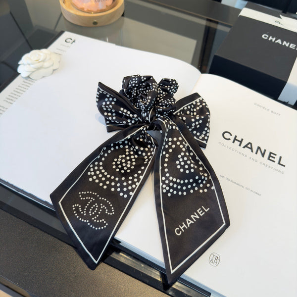CC 26s Black Bow Scrunchie 275565