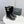 CC 26s Mid Calf Boots Black Leather Quilted Shearling 167736