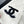 CC 25 Scarf 170cm White Black Fleece 968491
