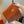 HM Scarf 190 CM Orange Wool 969469