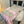 Loewe Scarf 180CM Light Gray Pink Cashmere 969485