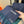 HM Scarf 190 CM Dark Blue Wool 969495