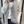 LV Couple's Style Scarf 180cm Gray Knitted Cashmere 973385