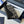 CD Saddle Long Vertical Wallet Black Beige Cowhide & Jacquard