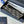 CD Saddle Long Vertical Wallet Black Beige Cowhide & Jacquard