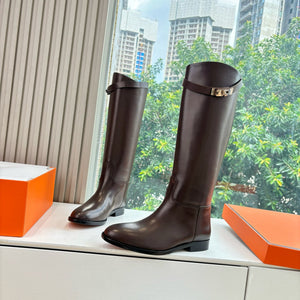 Hermes 2025 Boot Dark Brown Calfskin 506866
