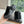 UGG PeakMod Mule Black Suede 525928