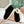 Miu FW25 Snow Boots Black White Wool Suede 506651