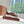 LP Weekend Walk Sneaker Red Brown Fur Suede 549519