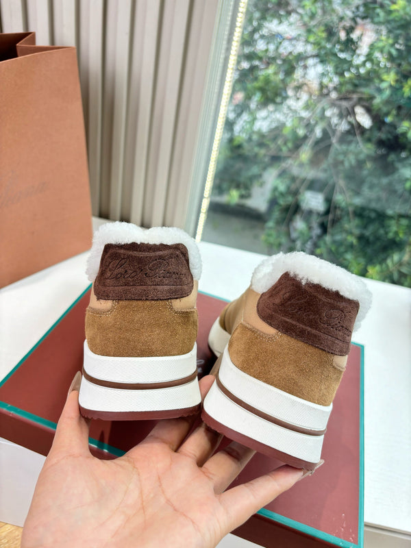 LP Weekend Walk Sneaker Brown Fur Suede 549517