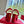 Valentino Fawcette Platform Sandal Red Suede 702296