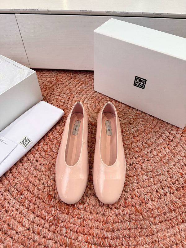 Totem Ballerinas Light Pink Glossy Leather 760432