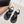 CC 26s Round-Toe Flip-Flops Black Suede 738035