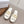 CD 30 Montaigne Wedge Slides 8cm White Calfskin 738320
