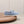 HM 26s Kelly Paris Loafers Light Blue Suede Silver Hardware