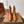 LP latest short boots brown calfskin 388108