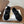 HM 25s Velcro Mary Jane Black Suede