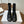 CD Ballet Stretch Boots Black Sheepskin 431503