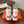 HM couple's sneakers white pink rubber material
