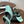 CC 26s Camellia Sandals 8cm Light Blue Patent Leather 624225