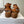 Prada Strappy Sandals 5.5cm Brown Leather 728561