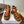 Prada Strappy Sandals 5.5cm Brown Leather 728561