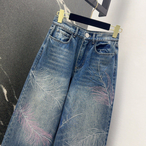 CC 25 Diamond Denim Set Blue Cotton