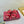 GG 26s Dad Mule Sandals Red Leather Velvet 714865