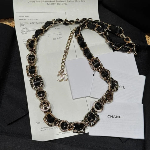 CC 2026 Buckle Chain Belt 189209