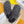LV 25 Birkenstock Platform Slippers Navy Blue Suede Wool 576217