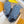 LV 25 Birkenstock Platform Slippers Blue Denim Wool 576222