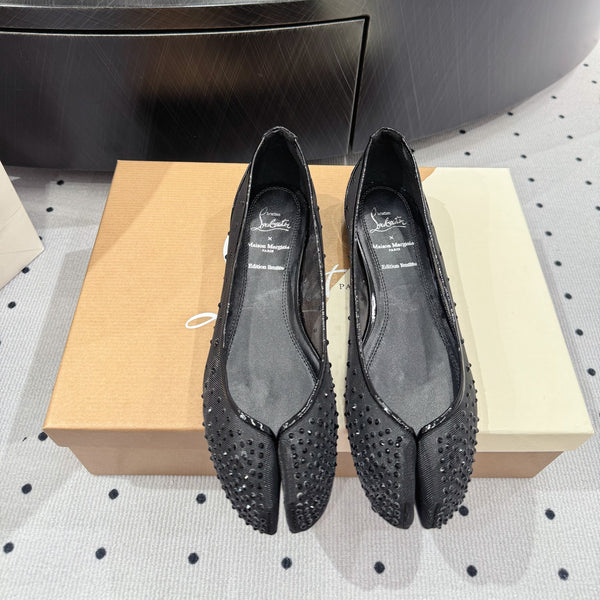 CL x Margiela 25 Diamond Black Fabric Lace Swarovski 296034