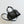 CC 26s Mini Bowling Ball Bag 21cm Black Calfskin