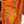 HM 25s Radiant Scarf 200cm Orange Cashmere Silk 962393