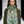 HM 25s Sailor Tattoo Scarf 140cm Green Beige Cashmere Silk 967417