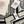 HM 25s Sailor Tattoo Scarf 140cm White Black Cashmere Silk 967419