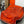 HM 25s Amazing Reversible Scarf 140cm Orange Cashmere Silk 970958