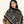 LV Double-Sided Shawl Scarf 140cm Black Multicolor Silk Cashmere 976741
