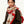 HM Starry Night Chorus Double-Sided Scarf 140cm Red Silk Cashmere 143717