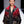 CC Double-sided Scarf 135cm Red And Black Mulberry Silk Cashmere 143734