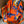 HM 26s Double-sided Scarf 140cm Orange Silk Cashmere 153157