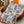 HM 26s Double-sided Scarf 200*100 Orange Cuit Ivory Cashmere 153175