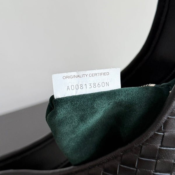 BV 25s Veneto Bag 27cm Black Calfskin Hardware
