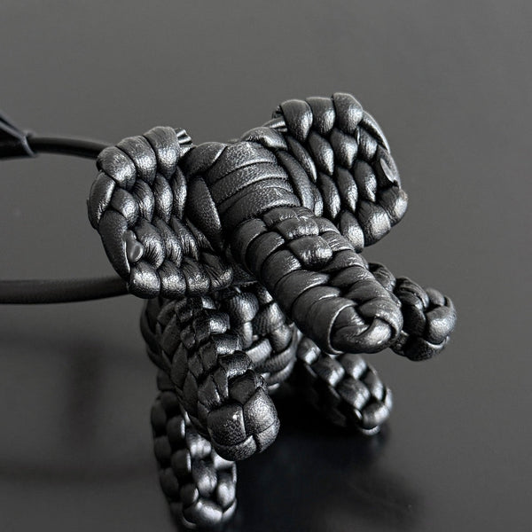 BV 25 Elephant Charm Black leather