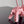 BV 25 Elephant Charm Pink leather