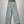 CC SS26 Wide-Leg Jeans with Logo Trim Light Blue Cotton 350939