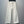 CC SS26 Wide-Leg Jeans with Logo Trim White Cotton 350940